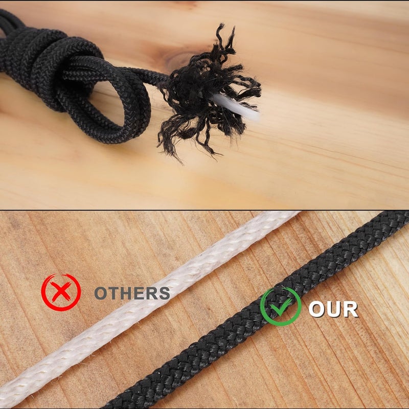 RUTU Recoil Starter Pull Start Rope Cord Handle for Lawn Mower Generator Water Pumps Pressue Washers Air Compressor Log Splitter Mini Bike Go Kart - Image 5